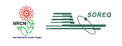 Logo of Soreq NRC, NRCN and BGU